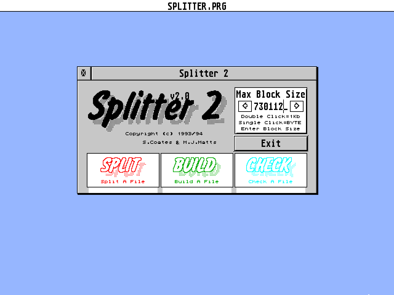 Splitter